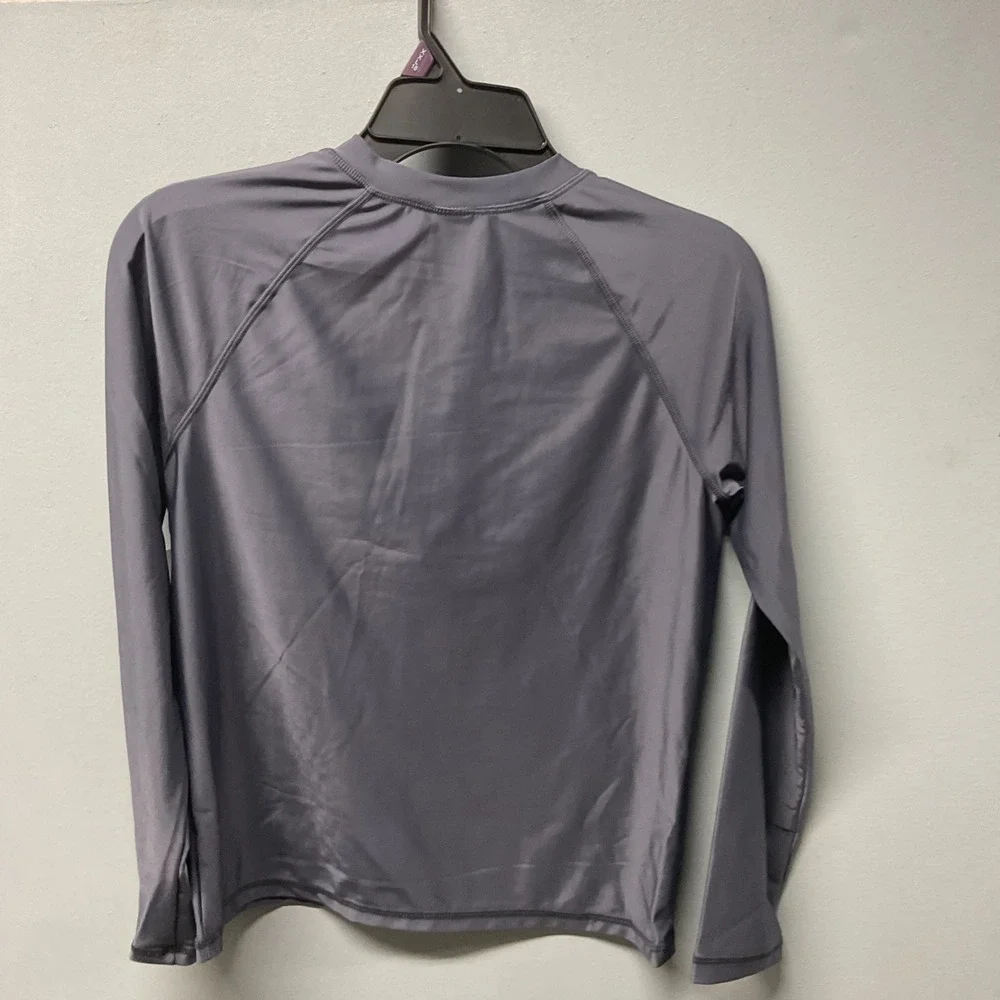 Ocean Gear Long Sleeve Swim Rash Guard Shirt UPF 50+ XXL 2TG 2XG Gray‎
